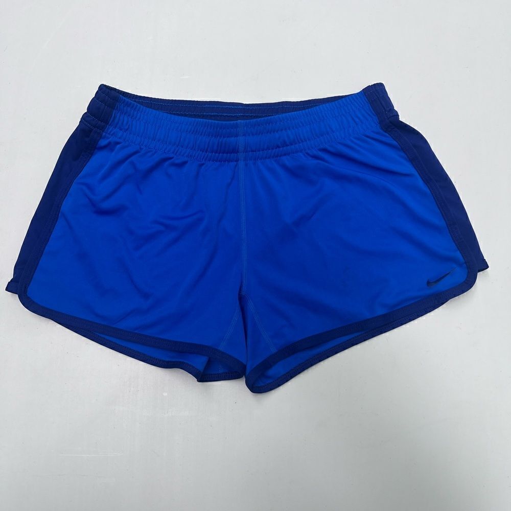 Nike Dri-Fit Fly Knit Training Gym Shorts Blue 613595 Womens Small Running